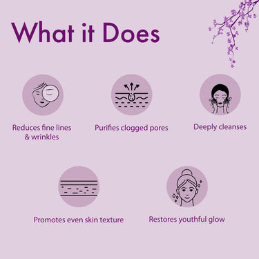 Ozone Youth Restoring Face Wash | Enriched With Licorice, Wheat & Centella | Face Wash For All Skin Types | For Signs of Aging, Wrinkles & Fine Lines | For Men & Women | 100 ml